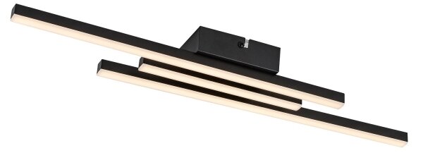 Rabalux 71528 - Plafonieră LED LIRIEN LED/18W/230V 3000K neagră