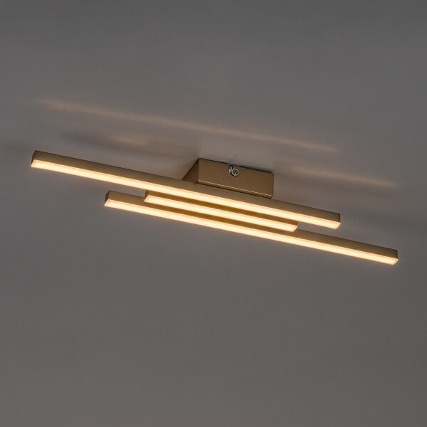 Rabalux 71495 - Plafonieră LED LIRIEN LED/18W/230V 3000K aurie