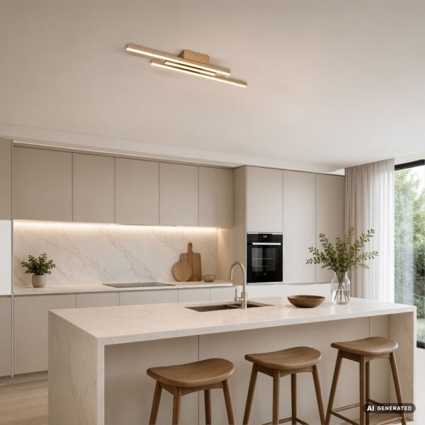 Rabalux 71495 - Plafonieră LED LIRIEN LED/18W/230V 3000K aurie