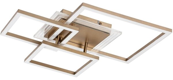 Rabalux 71488 - plafonieră LED OTTAVIA LED/40W/230V 3000K 50x50 cm auriu