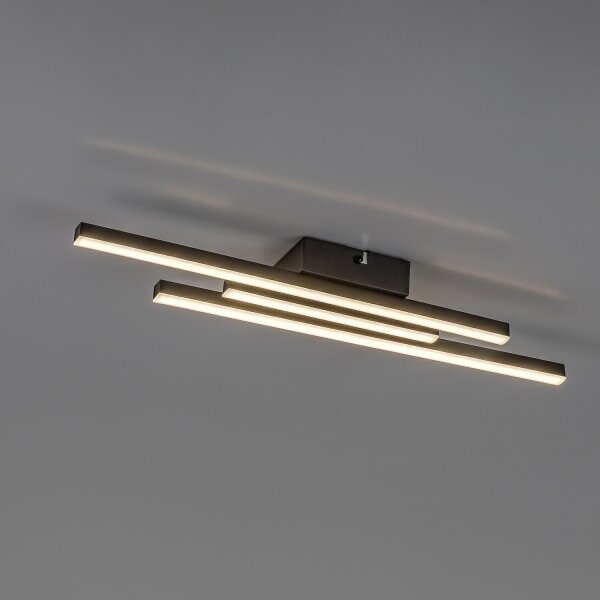 Rabalux 71491 - Plafonieră LED LIRIEN LED/18W/230V 4000K neagră