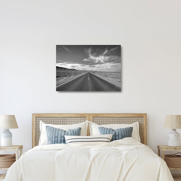 Tablou pe sticlă cu autostrada (70x50 cm)