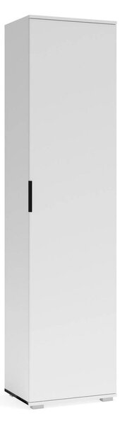 Dulap CLIF SL-50, alb, PAL laminat, cu o usa, 50x38x203 cm