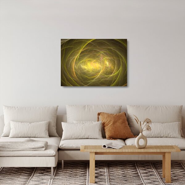 Tablou pe sticlă modern abstract (70x50 cm)