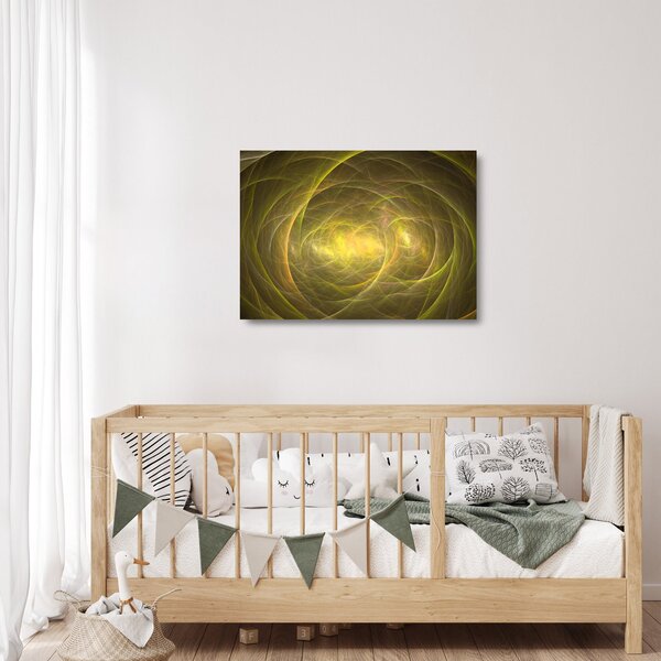 Tablou pe sticlă modern abstract (70x50 cm)
