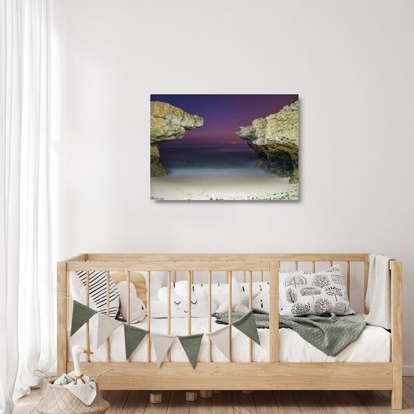 Tablou pe sticlă - recif de mare (70x50 cm)