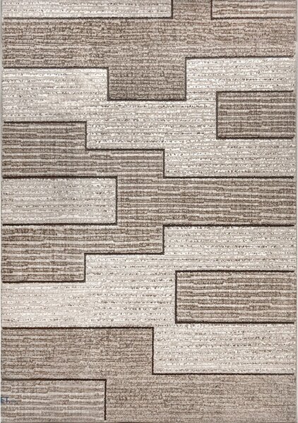 Model Fashion 32002 120, Covor Dreptunghiular, Crem Maro 80x150