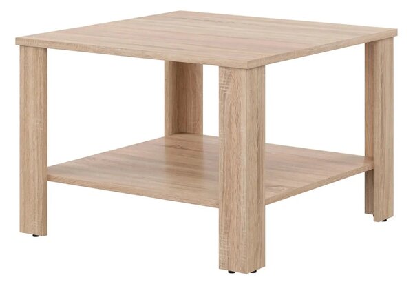 Masuta cafea ODETTE, stejar sonoma, PAL, 68x68x48 cm