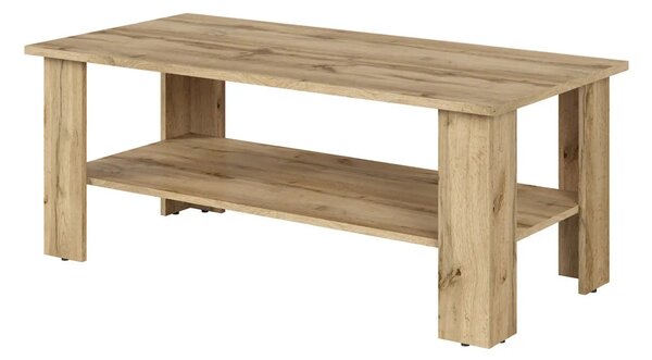 Masuta cafea ACADIA, stejar, PAL, 115x56x46 cm