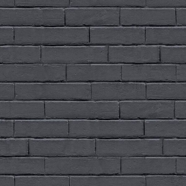 Noordwand Tapet „Good Vibes Chalkboard Brick Wall”, negru și gri GV24216