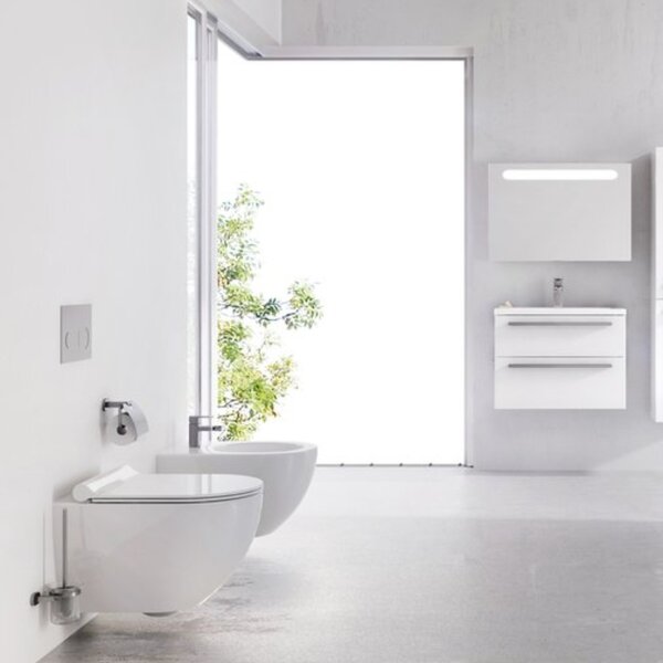 Ravak Chrome vas wc agăţat alb lucios X01516