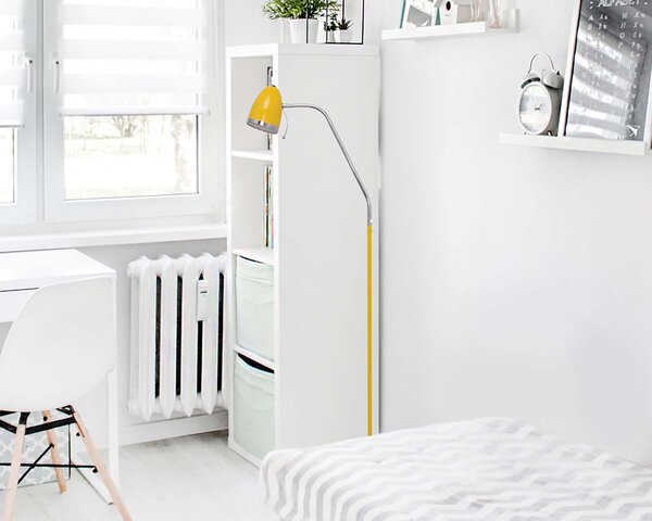 Kaja Kajtek I lampă de podea 1x40 W galben K-MT-201ŻÓŁTY
