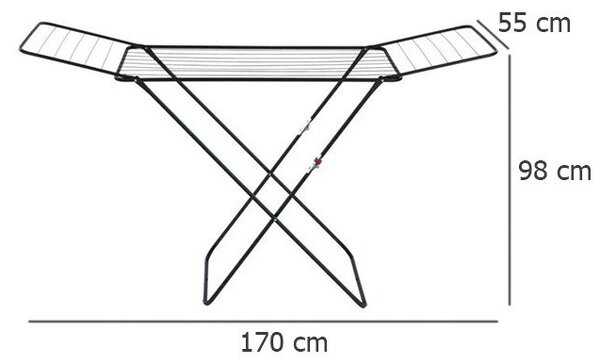 Wenko Champion uscător de rufe stativă 63015100