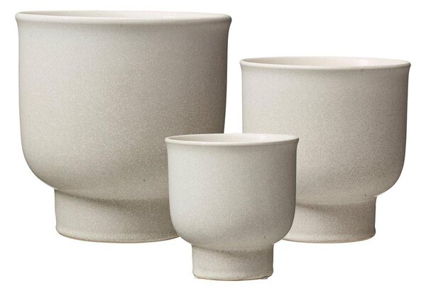 Set de 3 ghivece din ceramica AIMEE