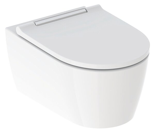 Geberit One vas wc cu capac soft-close agăţat fără margine cu spălare turbionară alb 500.202.01.1