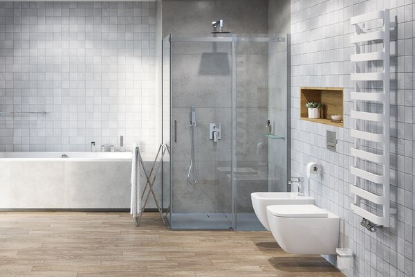 Excellent Lavano cădiță de duș dreptunghiulară 100x90 cm alb BREX.1103.100.090.WHN