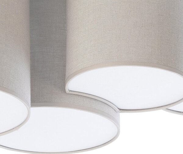 TK Lighting Mona plafon 5x15 W bej 6593