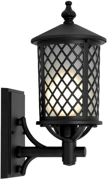 Kaja Chicago aplica exterior 1x60 W negru K-8215