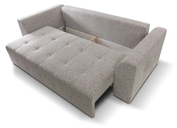 Canapea extensibila ROYAL IV, stofa bej deschis - Puente 06, 247x116x9