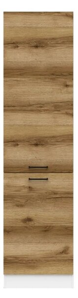 Dulap JUNONA LINE, alb/stejar, PAL, cu 2 usi, 58x50x196 cm