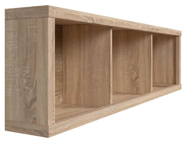 Raft KASPIAN, stejar sonoma, PAL laminat, 144x31x40 cm