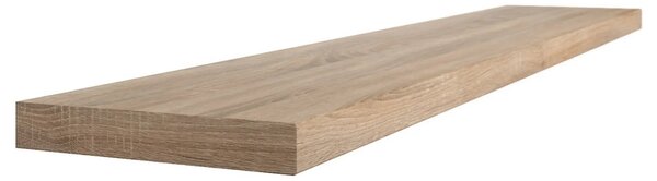 Polita KASPIAN, stejar sonoma, PAL, 144x25x3 cm