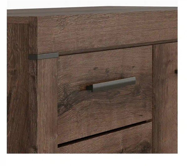 Comoda BALIN, stejar, PAL, 112x45x85 cm