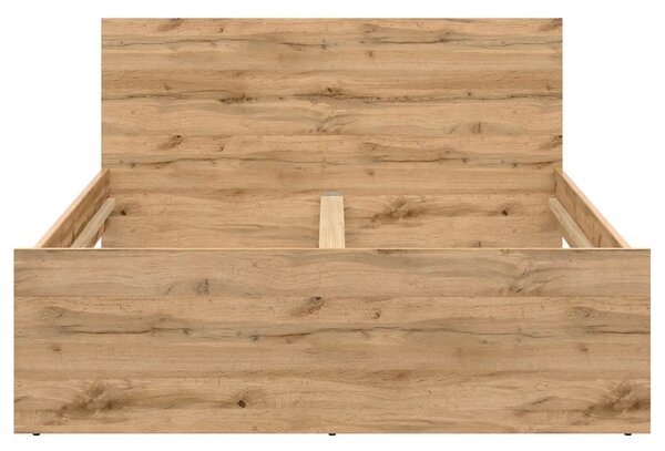 Cadru pat ZELE 140x200, stejar wotan, PAL