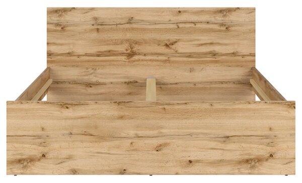 Cadru pat NUIS 160x200, stejar wotan, PAL laminat