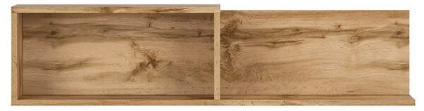 Raft perete NUIS, stejar wotan, PAL, 103x22x26 cm