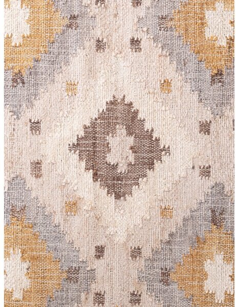 Covor crem țesut manual din iută 120x170 cm Roya Imani – Elle Decoration