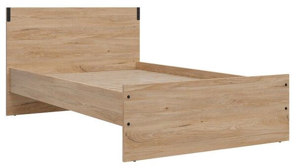 Cadru pat LARA 120x200, stejar, PAL laminat