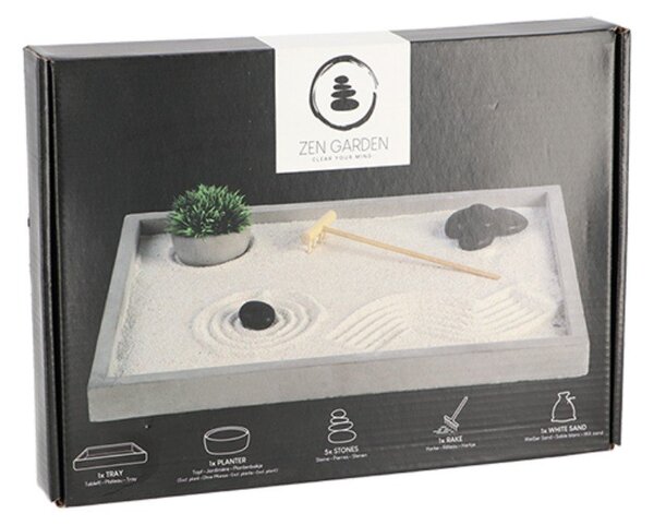 Grădină zen Esschert Design Zen, 30 x 22 cm