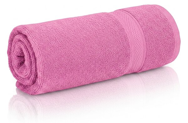 Prosop CLARYSSE ELEGANCE 60x110 cm roz, 100% bumbac