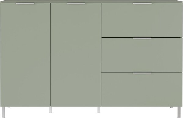 Comodă joasă verde deschis 151x98 cm Kenora - Germania