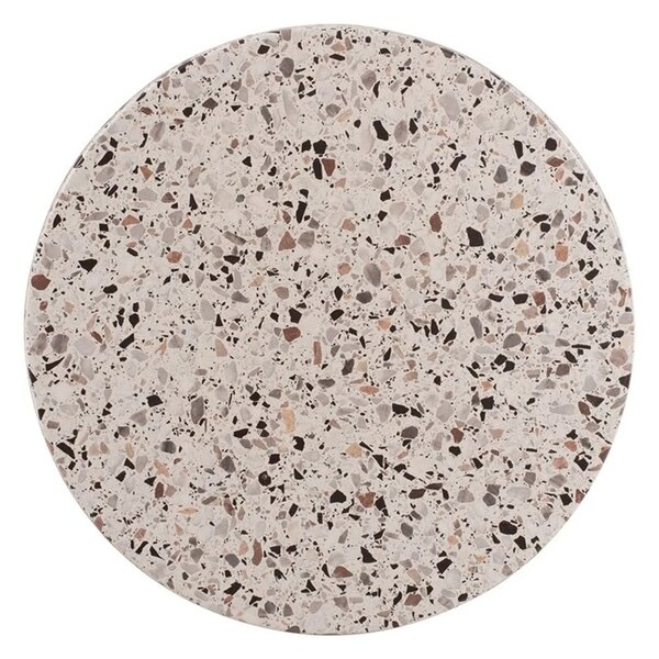 Blat de masa Rotund, Mala, Gri, 60x60x2.5 cm