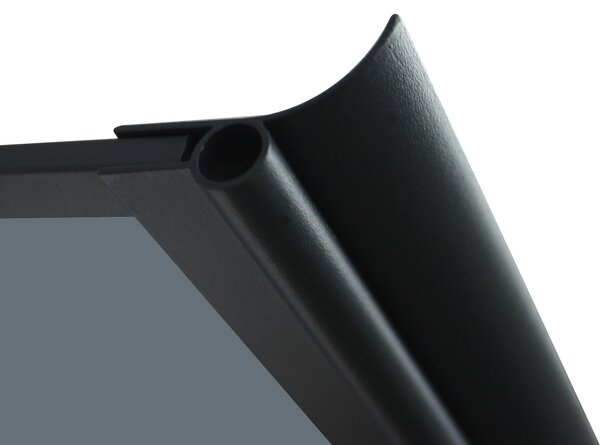 Copertină VIVIEN PRO 200x80 cm din aluminiu și plexiglas – Negru/Antracit