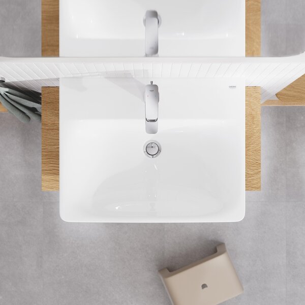 Grohe Euro Ceramic lavoar 60x47 cm dreptunghiular clasică alb luciu 102415SH00