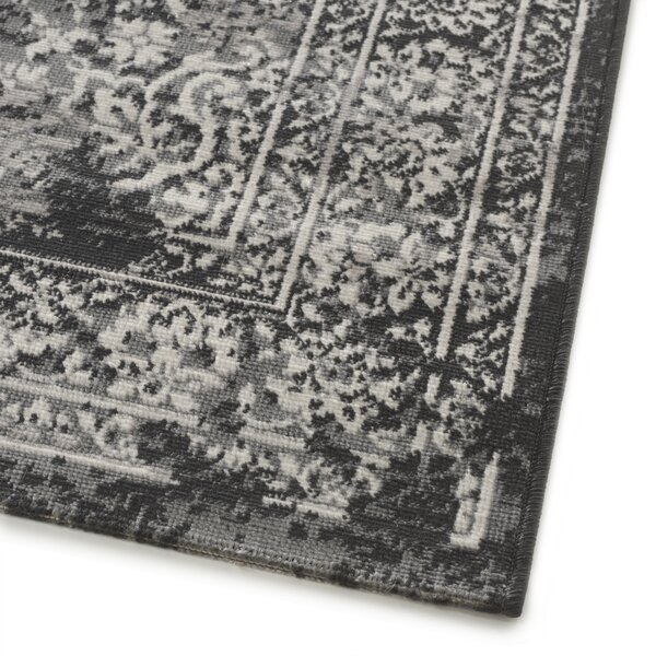 Model Valencia 22206-996, Covor Belgian, Negru Gri 200 x 290