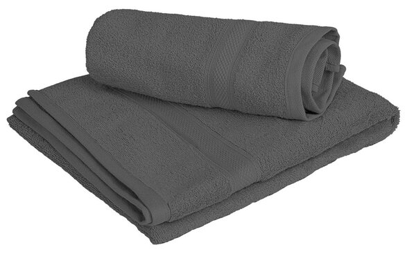 Prosop CLARYSSE ELEGANCE 60x110 cm gri, 100% bumbac