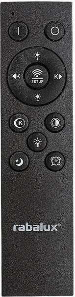 Rabalux Taneli 2 plafon 1x56 W alb-negru-crom 71316