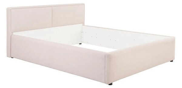Cadru pat NEDIN 160x200, stofa clasica bej - Maya 03