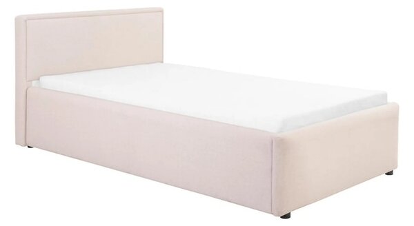 Cadru pat NEDIN 90x200, stofa clasica bej - Maya 03