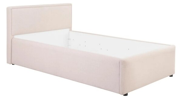 Cadru pat NEDIN 90x200, stofa clasica bej - Maya 03