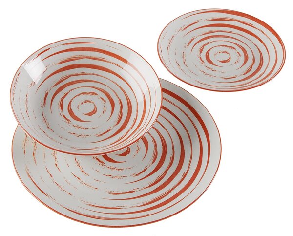 Set vesela 18 piese din portelan CORA Versa