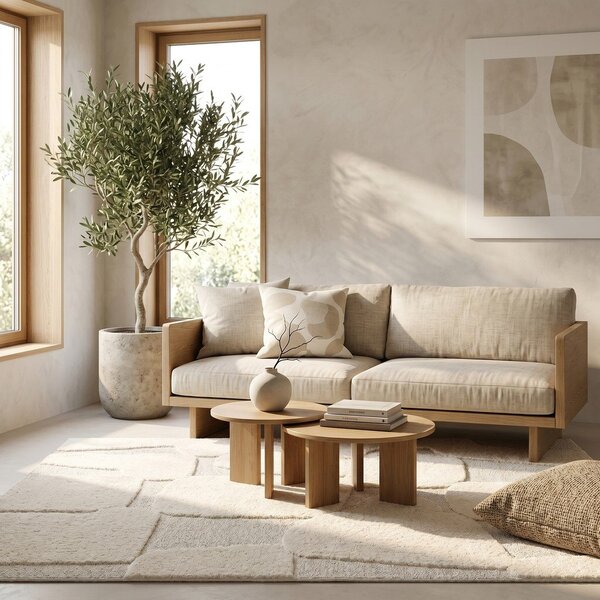Covor crem 80x150 cm Cairo – ESTE