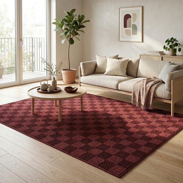 Covor burgundy 120x170 cm Mosaic – ESTE