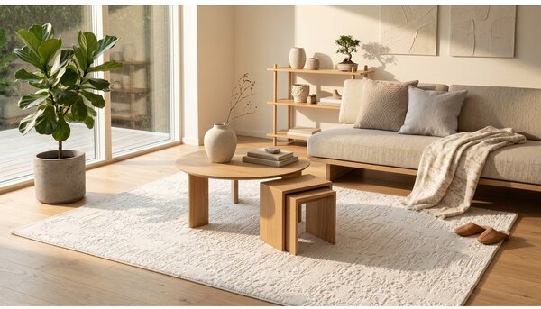 Covor crem 80x150 cm Celeste – ESTE