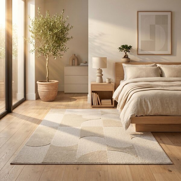 Covor bej 120x170 cm Luna – ESTE