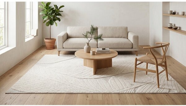 Covor crem 120x170 cm Lamina – ESTE